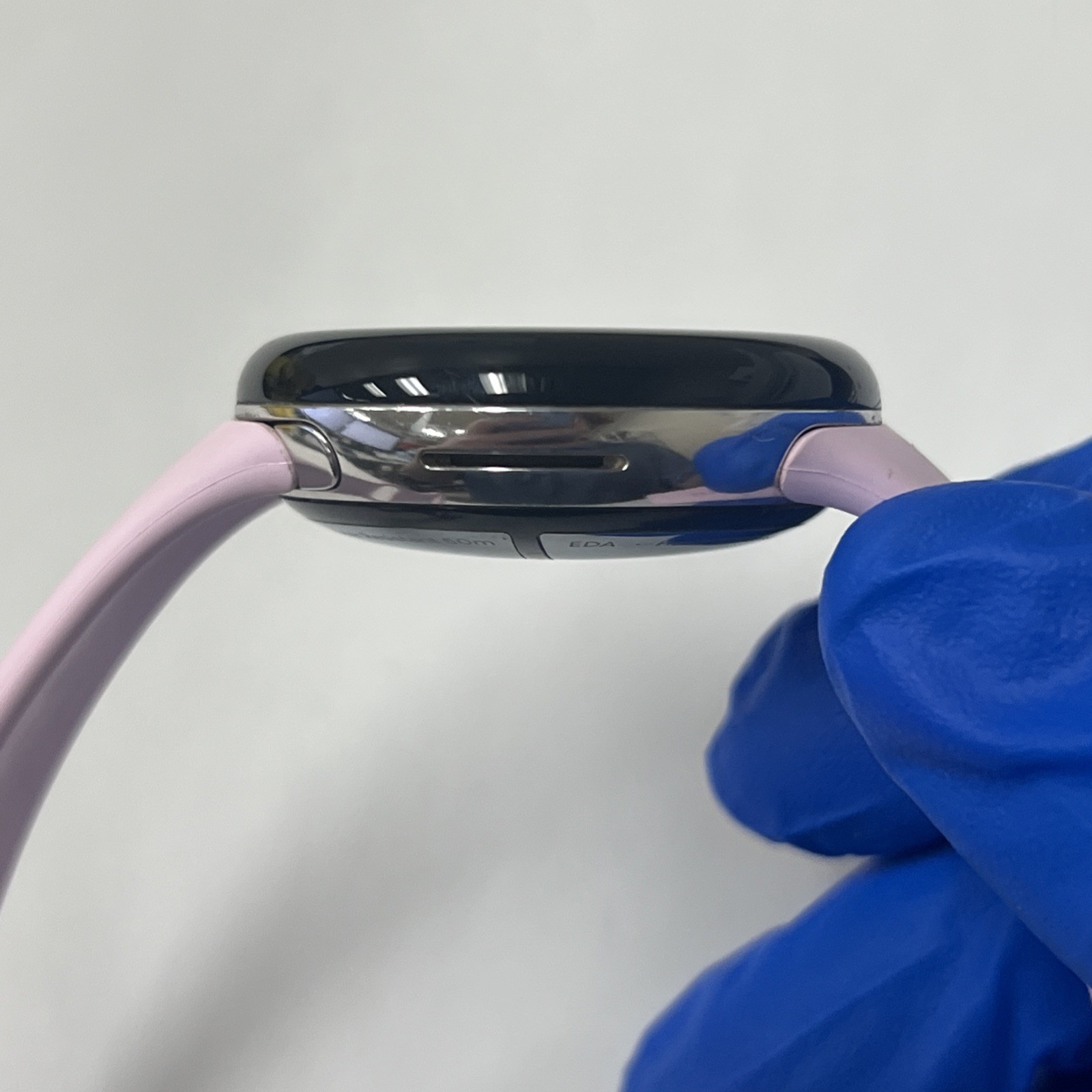 Google Pixel Watch 3 – 41mm – Wi-Fi – Bluetooth – Pink Band – Silver – Fair