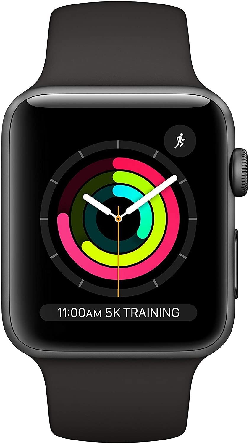APPLE WATCH SERIES 3 GPS 38MM SPACE GRAY ALUMINUM CASE MTF02LL/A – MTF02LL/A