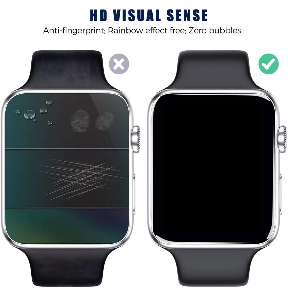 Apple Watch Ultra 9 8 7 6 5 4 SE Full Screen Protector iWatch 40/41/44/45/49mm