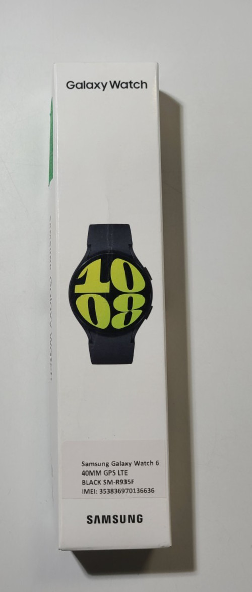 Samsung (SM-R935F) Galaxy Watch 6 40mm GPS + LTE, Black