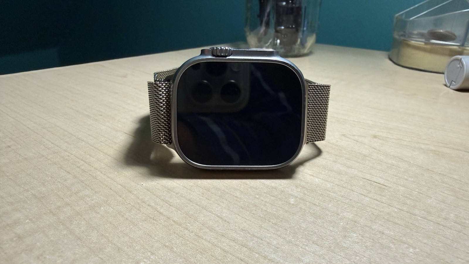 Apple Watch Ultra GPS + Cellular Unlocked (Gold Milanese Loop + 15 Other Bands)
