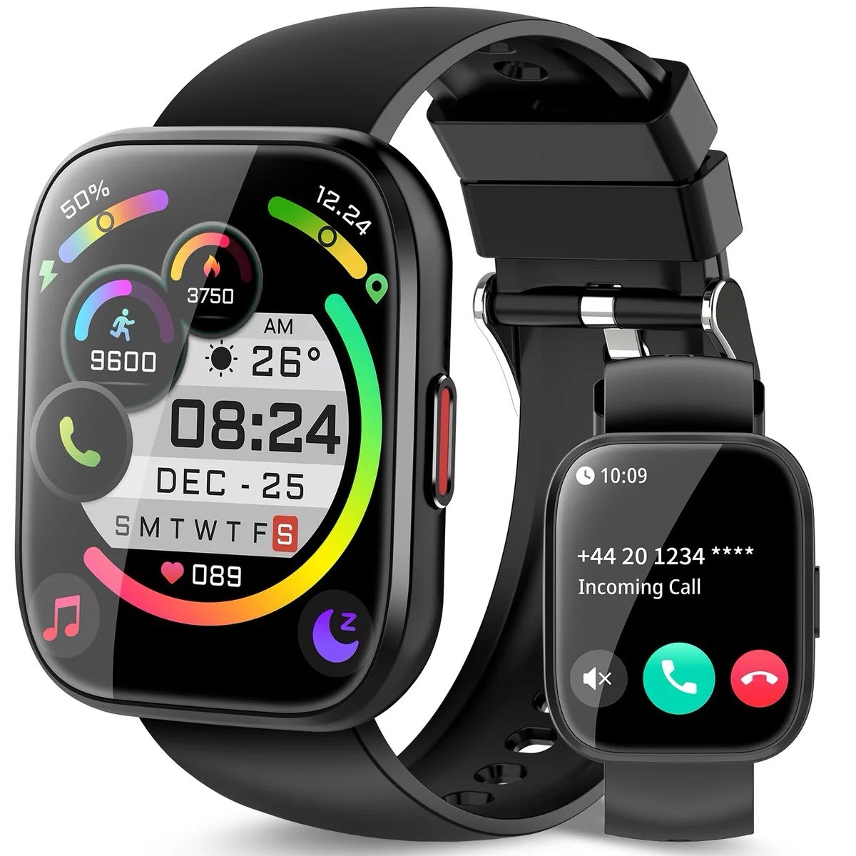 Aycy Smart Watch Bluetooth Call 1.85″ HD Touch Screen