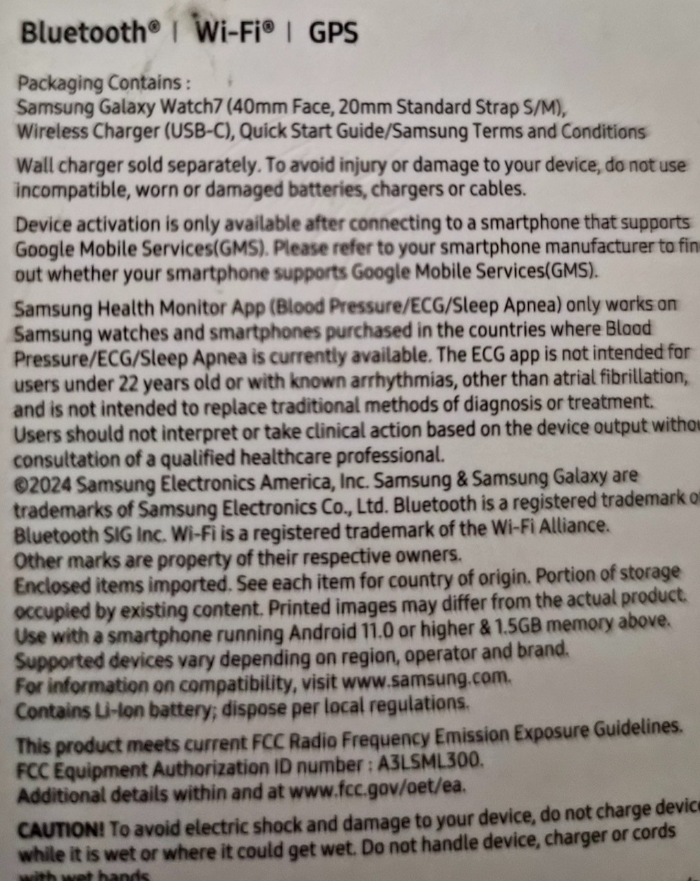 Samsung Galaxy Watch 7 -Bluetooth, Green