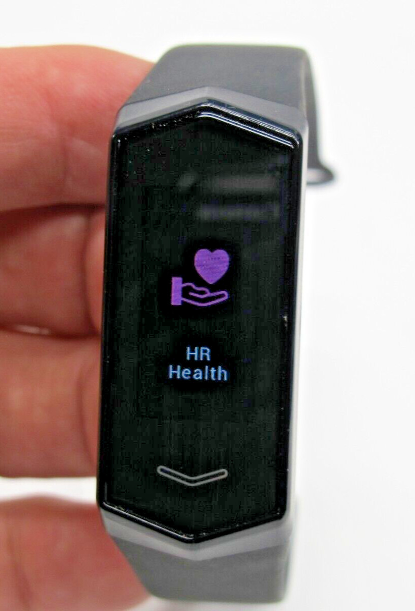 Kore 2.0 Smart Watch Fitness Tracker Heart Monitor Step Tracker Black