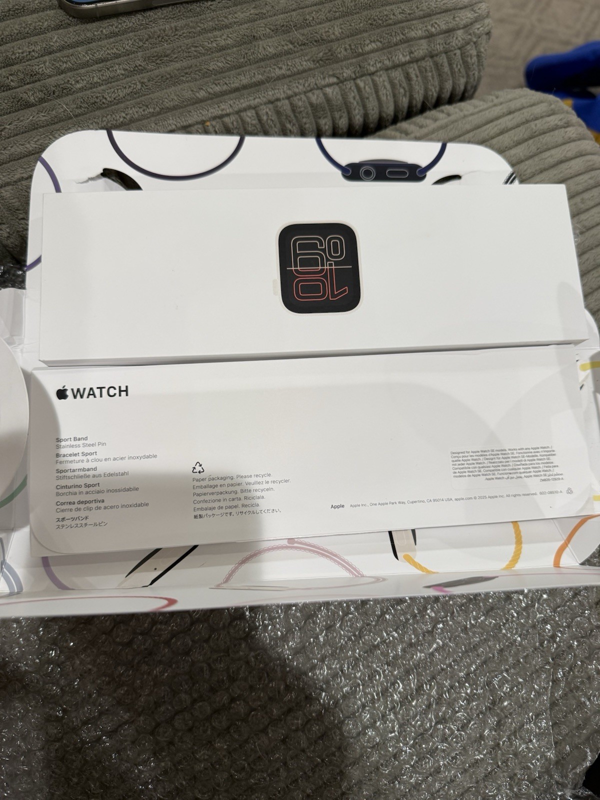 Apple Watch SE (3rd Gen) 40mm A3326-Starlight Aluminum w/ Band | GPS+LTE-read