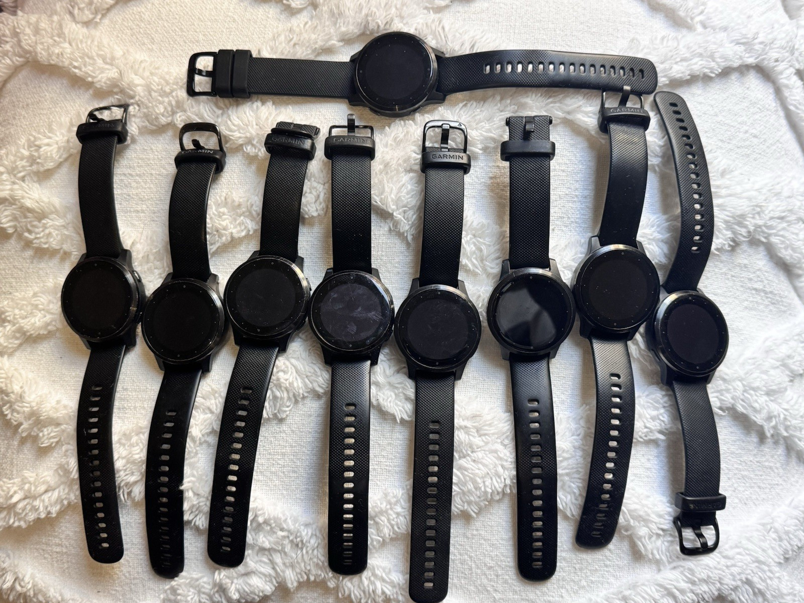 Garmin vivoactive 4S Black/Slate Smart GPS Smart Watch Untested For Parts only