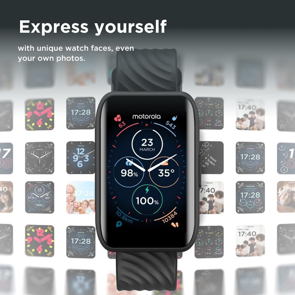 Motorola Moto 40 Bluetooth Smartwatch – Rose Gold – Watch Only MOSWZ40-RG