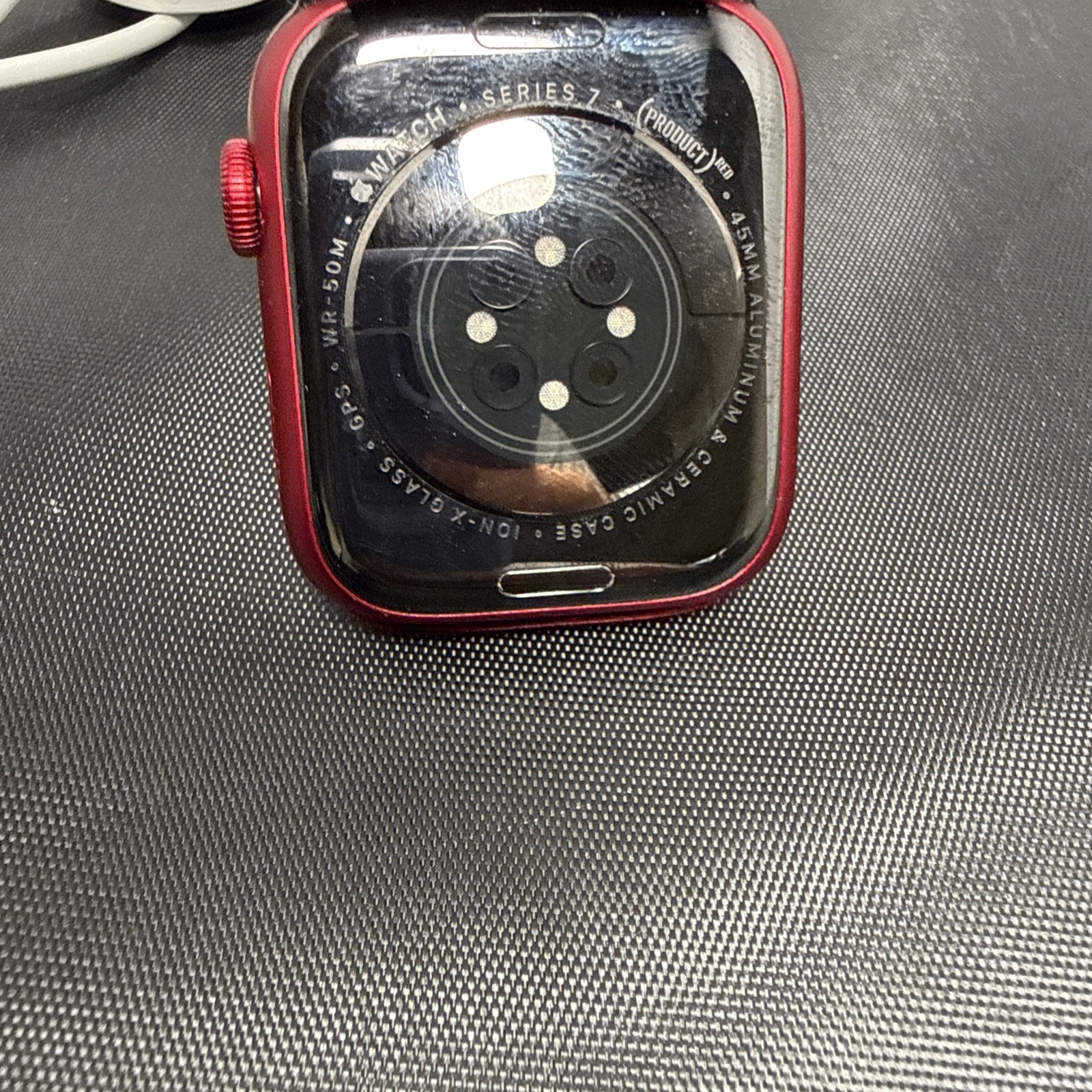 Apple Watch Series 7 41mm Red Aluminum & Ceramic Case GPS 32GB