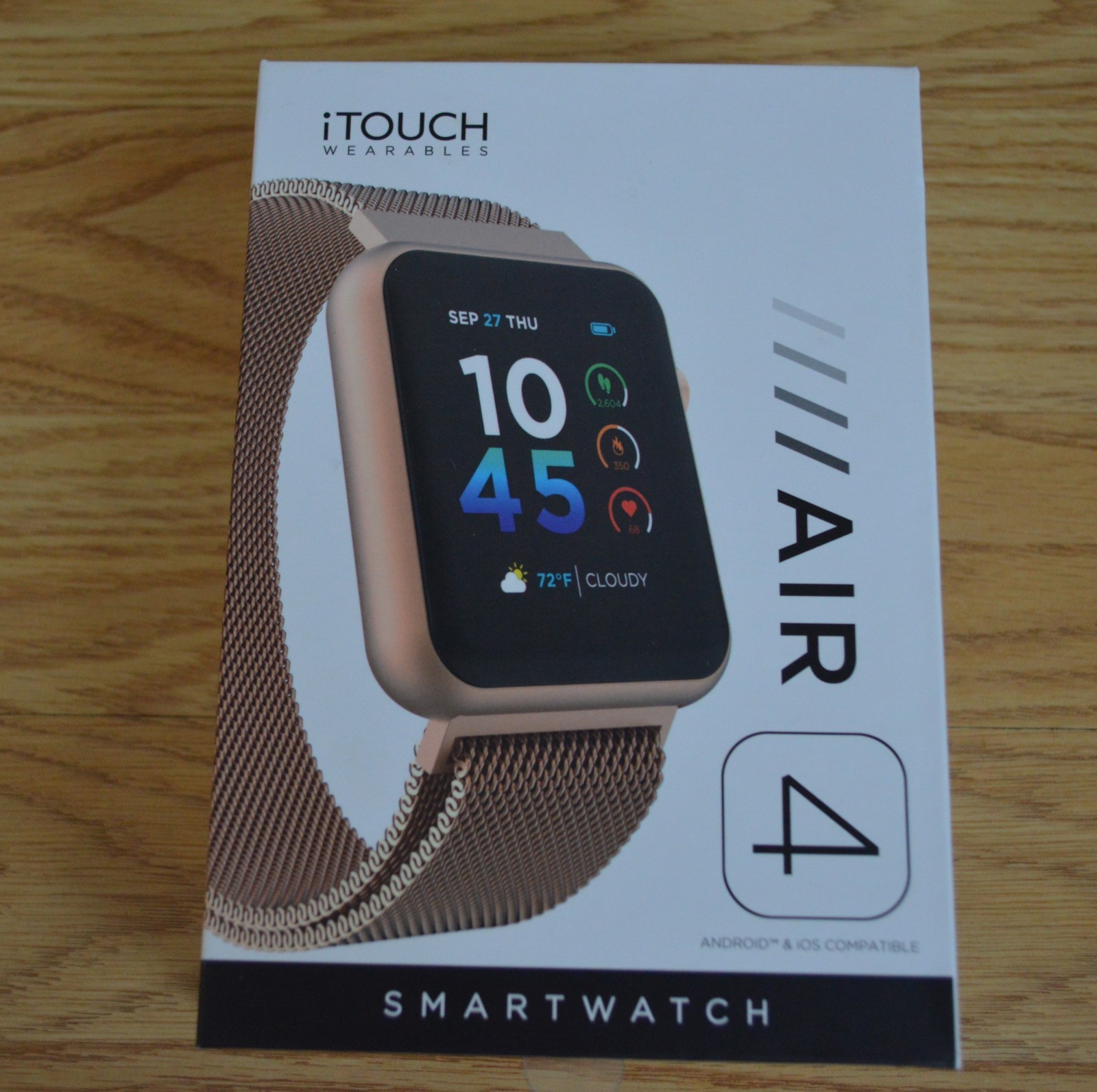Brand New iTouch Air 4 Smartwatch TA4M02-C29 Rose Gold Small/Medium