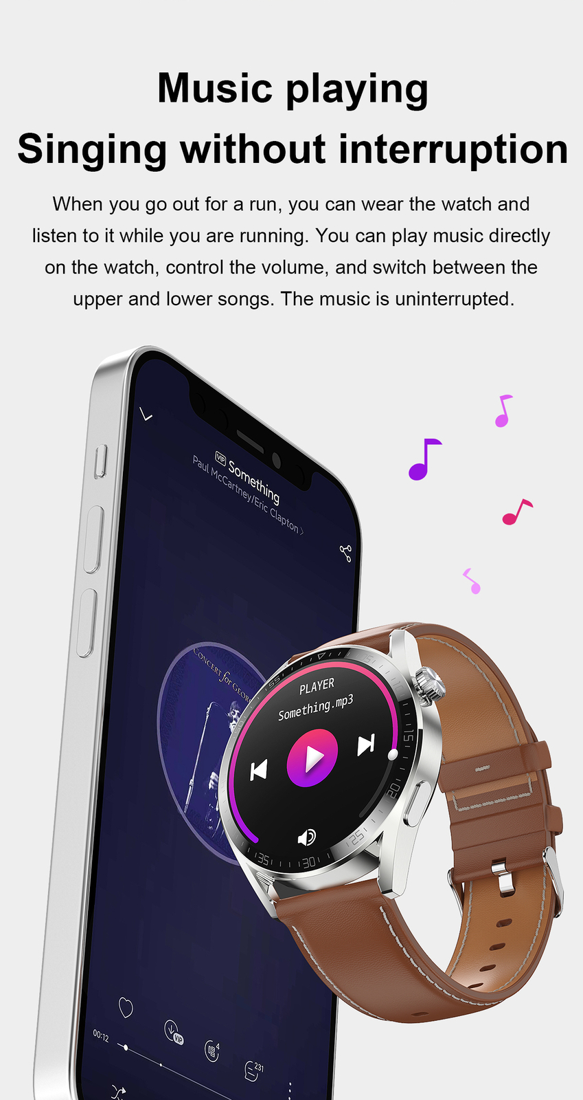 Smart Watch IP67 Waterproof Watches Sports Tracker Sleep Monitor for men Women