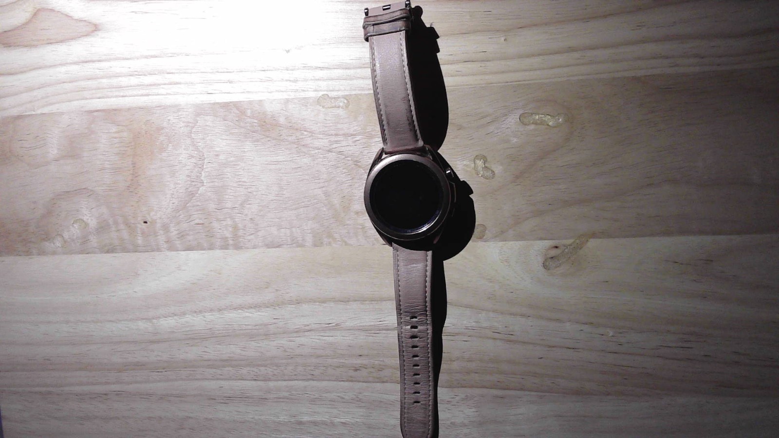 Samsung Galaxy Watch3 SM-R855 41mm Stainless Steel Case with Leather Strap