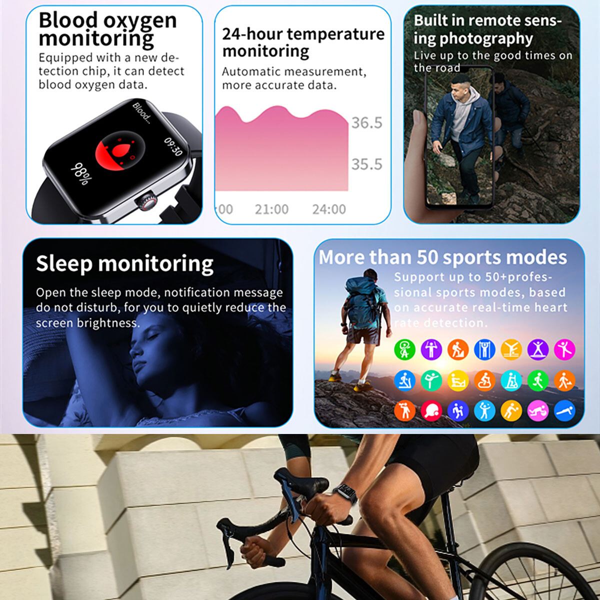 2026 Smart Watch For Men/Women, Waterproof Smartwatch Bluetooth iPhone Samsung