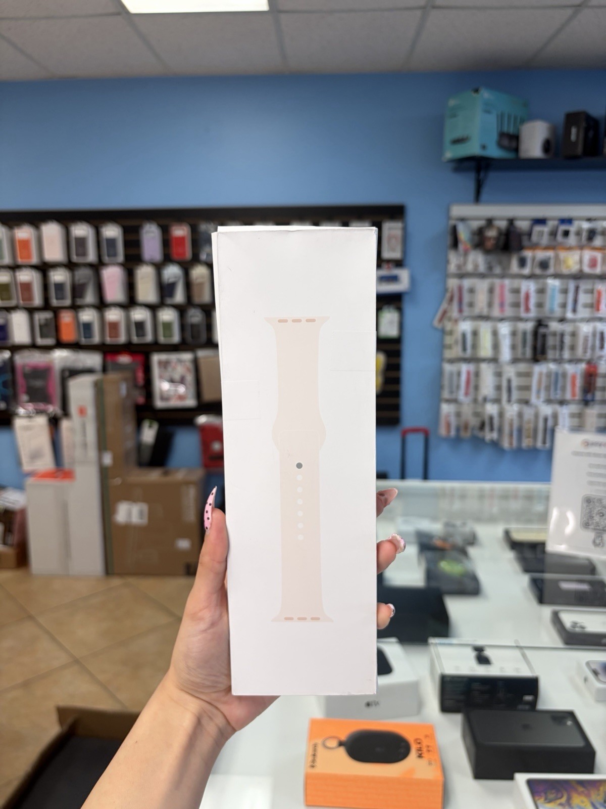 Apple Watch Series 11 42MM Rose Gold & Light Blush Sport Band S/M