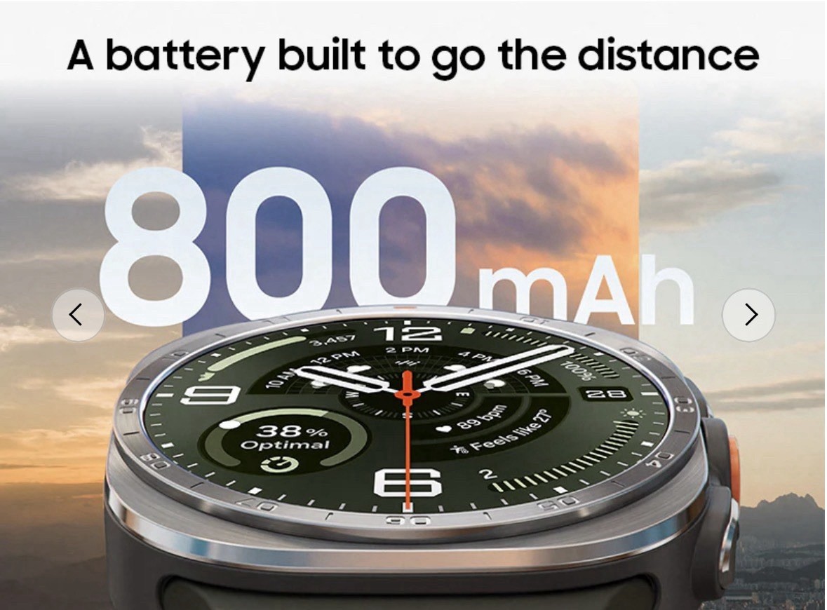 2026 Samsung Galaxy Watch Ultra 47mm LTE Smartwatch (Titanium Silver) SM-L705 #2