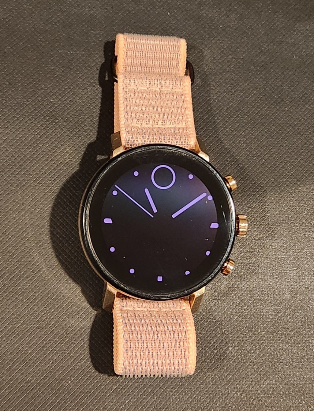 Movado Connect 2.0 Unisex 40mm Digital Smartwatch Yellow Gold Mesh S (PD7009290)