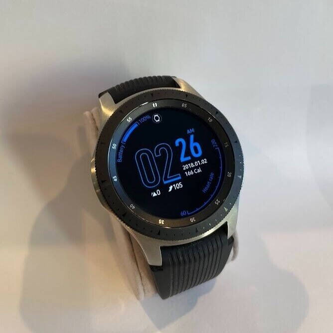 Samsung Galaxy Watch Sm-r800 46mm Silver | Bluetooth + WiFi | 