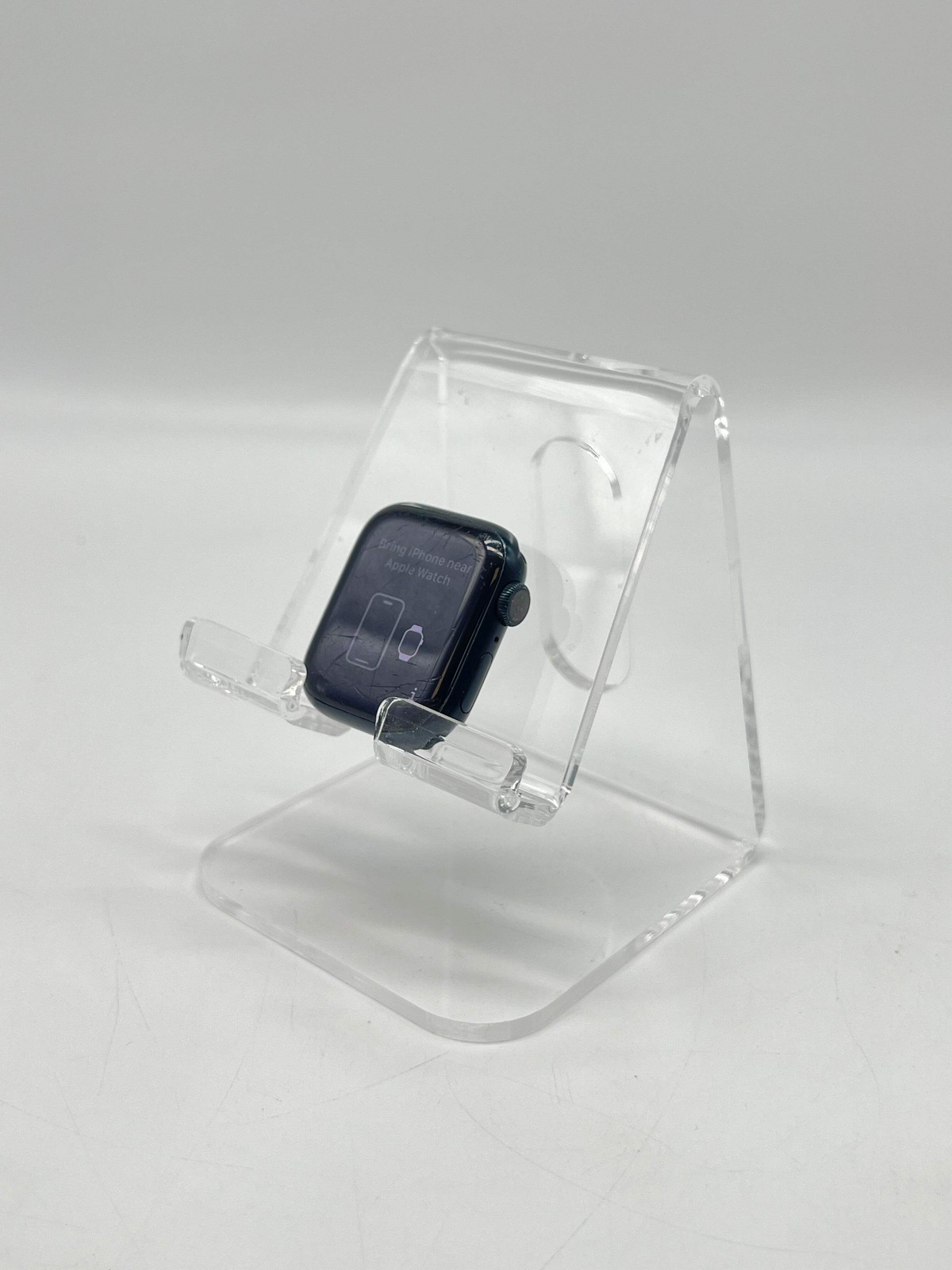 Apple Watch Series 7 A2473 41mm Aluminum Midnight GPS Heavy Scratches No Band