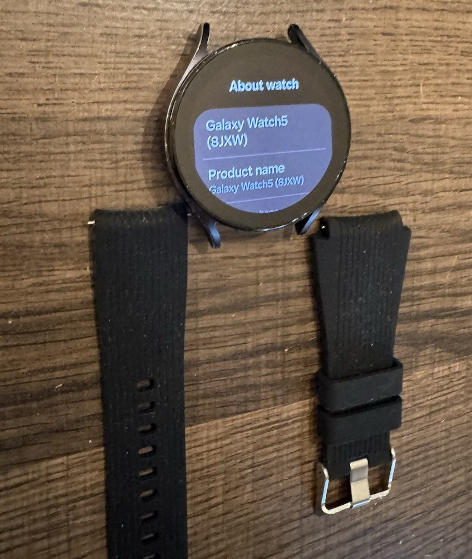 Samsung Galaxy Watch5 SM-R915U Aluminum 44mm Black (LTE) Unlocked Very Good