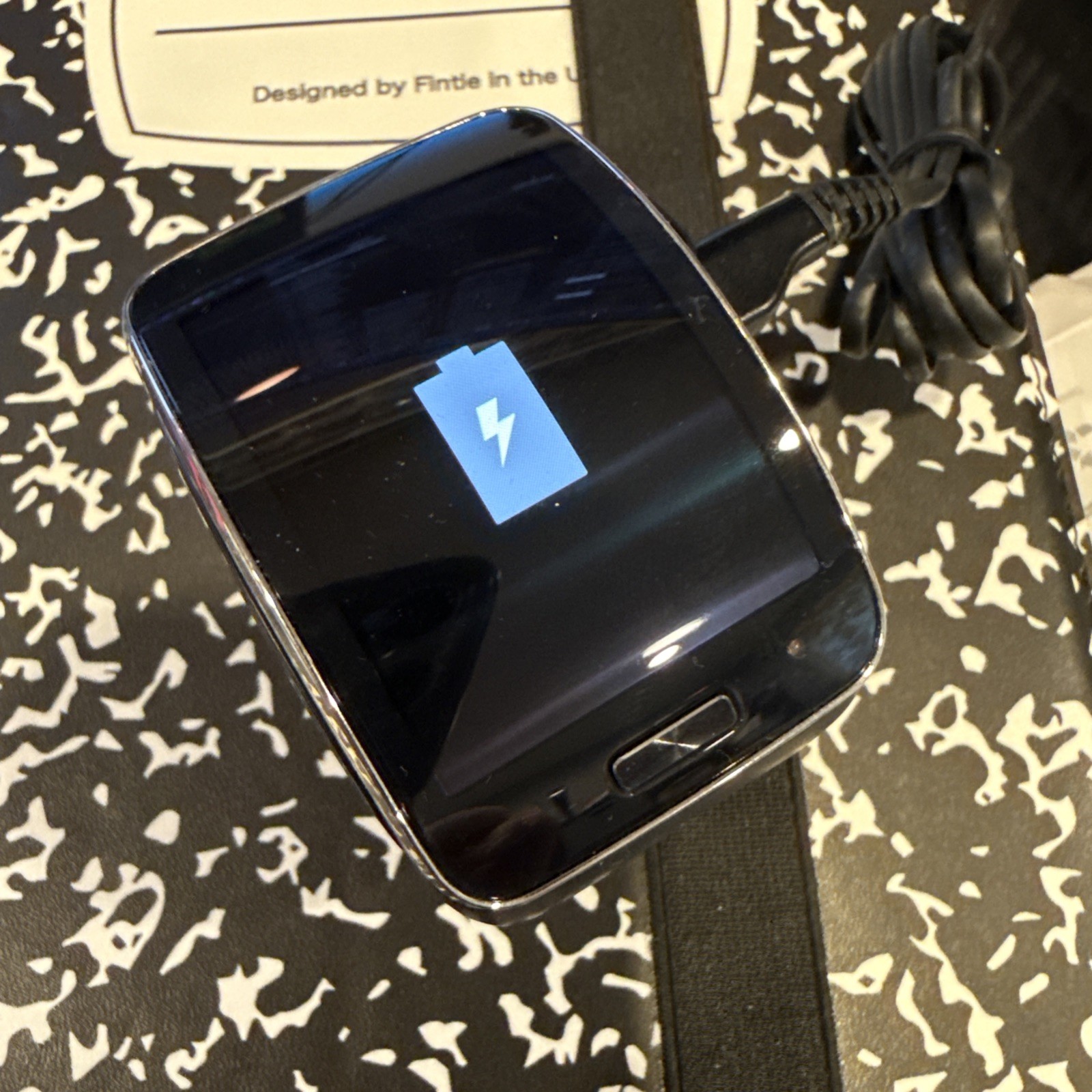 Samsung Galaxy Gear S SM-R750V Curved Super Smart Watch – Black