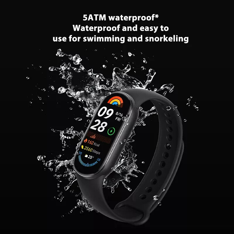 Xiaomi Mi Band 9 AMOLED Smart Bracelet Wristband 21 Days Battery Life official