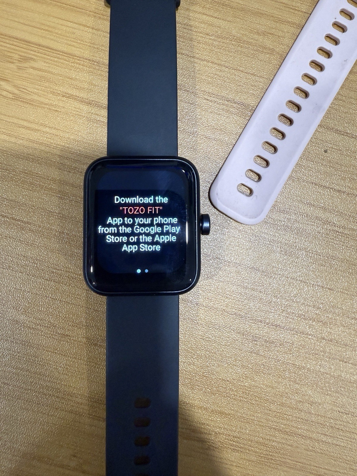 Tozo S2 Mini Smart Watch 40mm With Extra Strap
