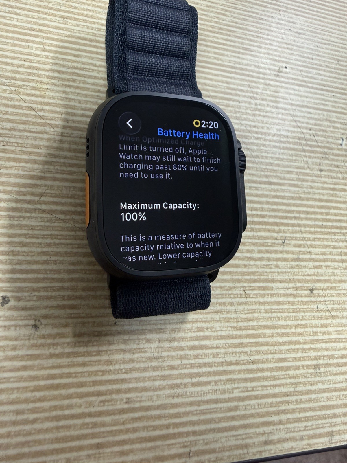 Apple Watch Ultra 3 49mm Black Titanium (Cellular) Black Alpine Loop – Open Box
