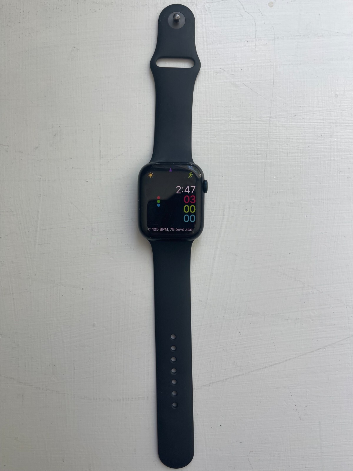 Apple Watch Series 8 45mm Aluminum Case Smartwatch – Midnight (MNVL3LL/A)