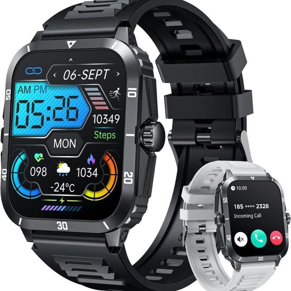 Smart Watch Fitness Tracker 2.0″ Full Touchscreen