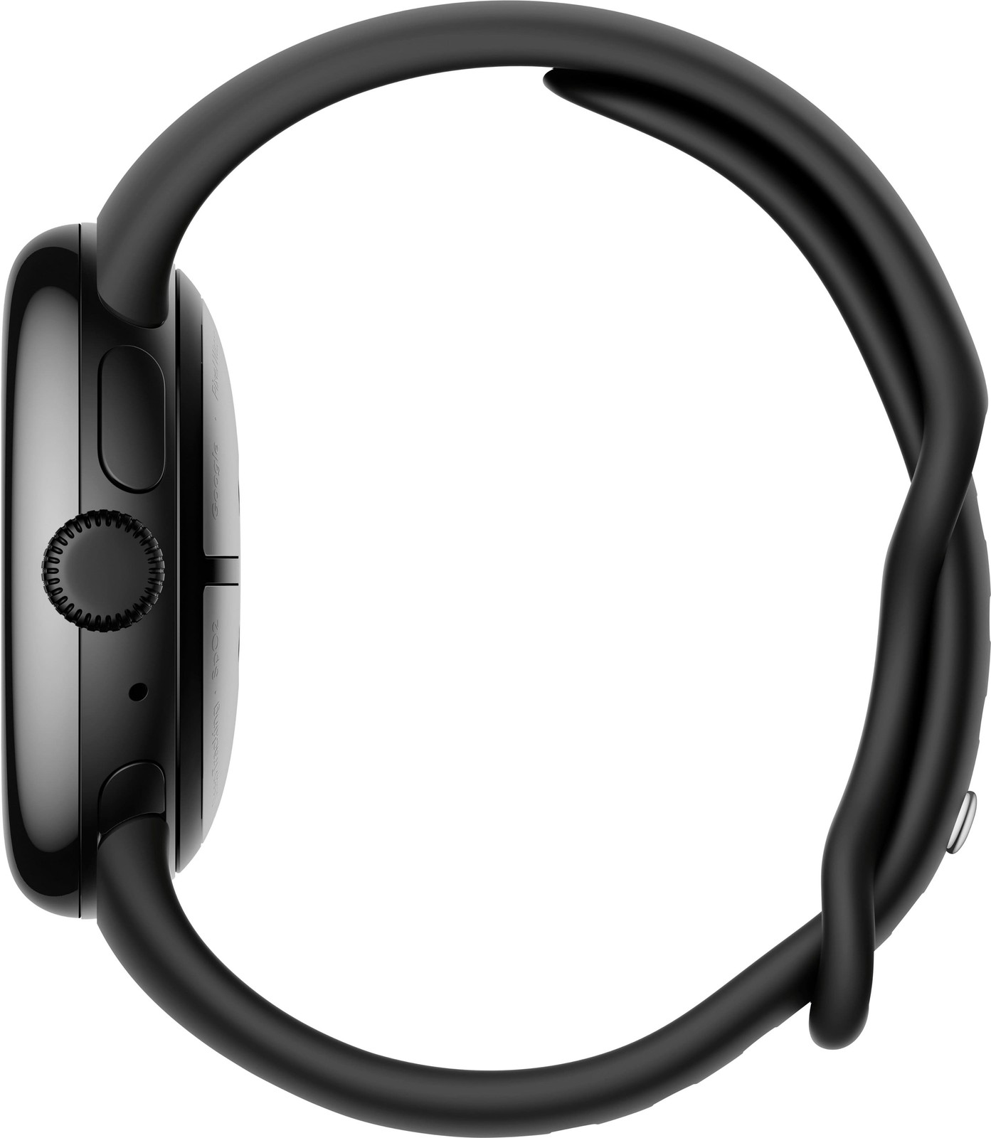 Google Pixel Watch 3 (2024) 45mm (GPS Only, No Cellular) Black Aluminum (Good)