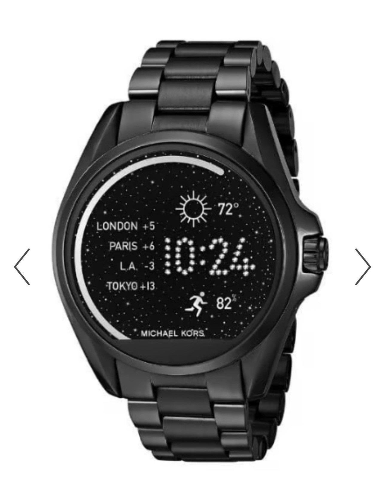 Michael Kors Bradshaw Smartwatch Black Access MKT5005 Used