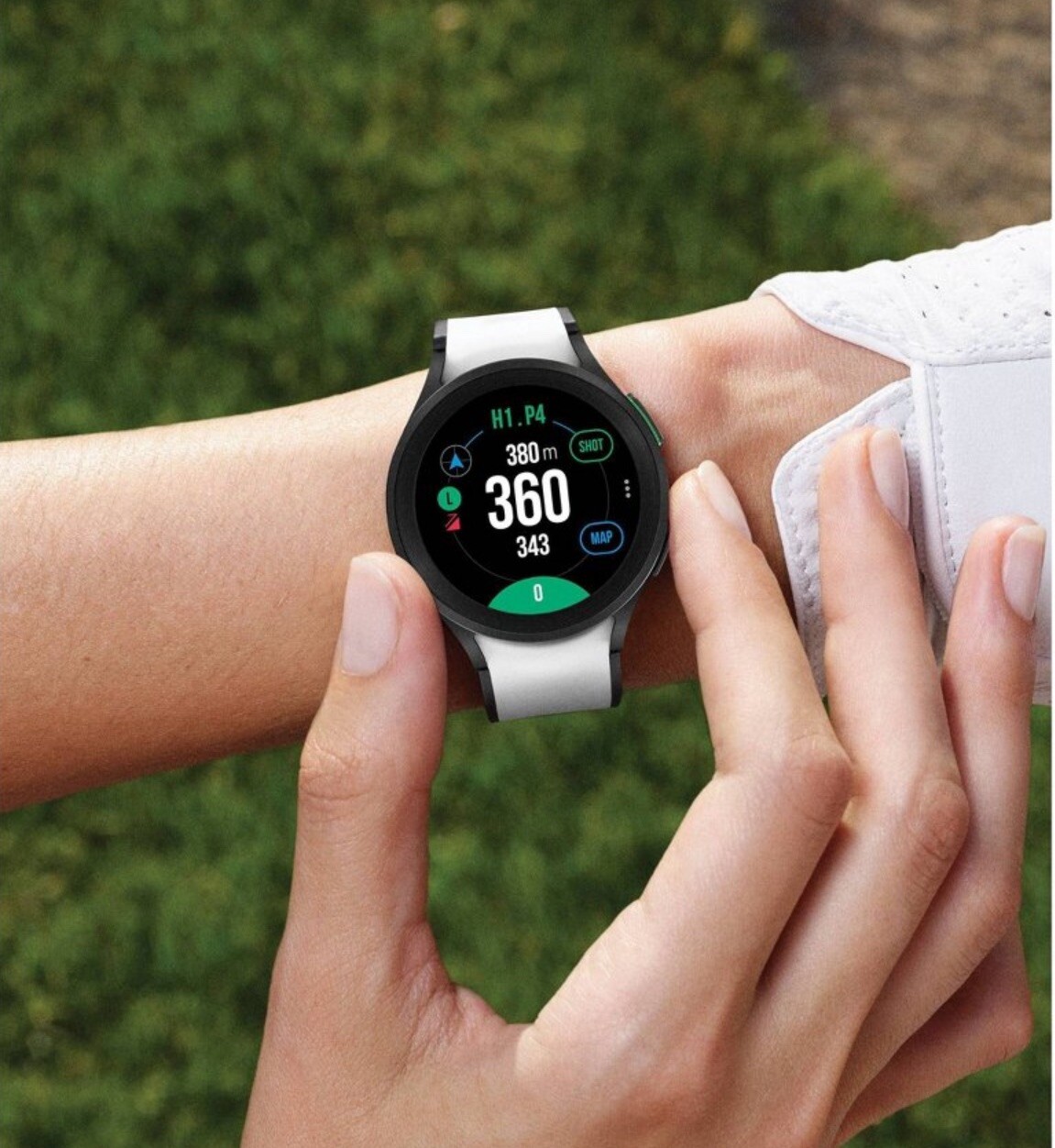 Samsung Galaxy Watch5 Golf Edition SM-R900 40mm Gray Aluminum Case – New Sealed!
