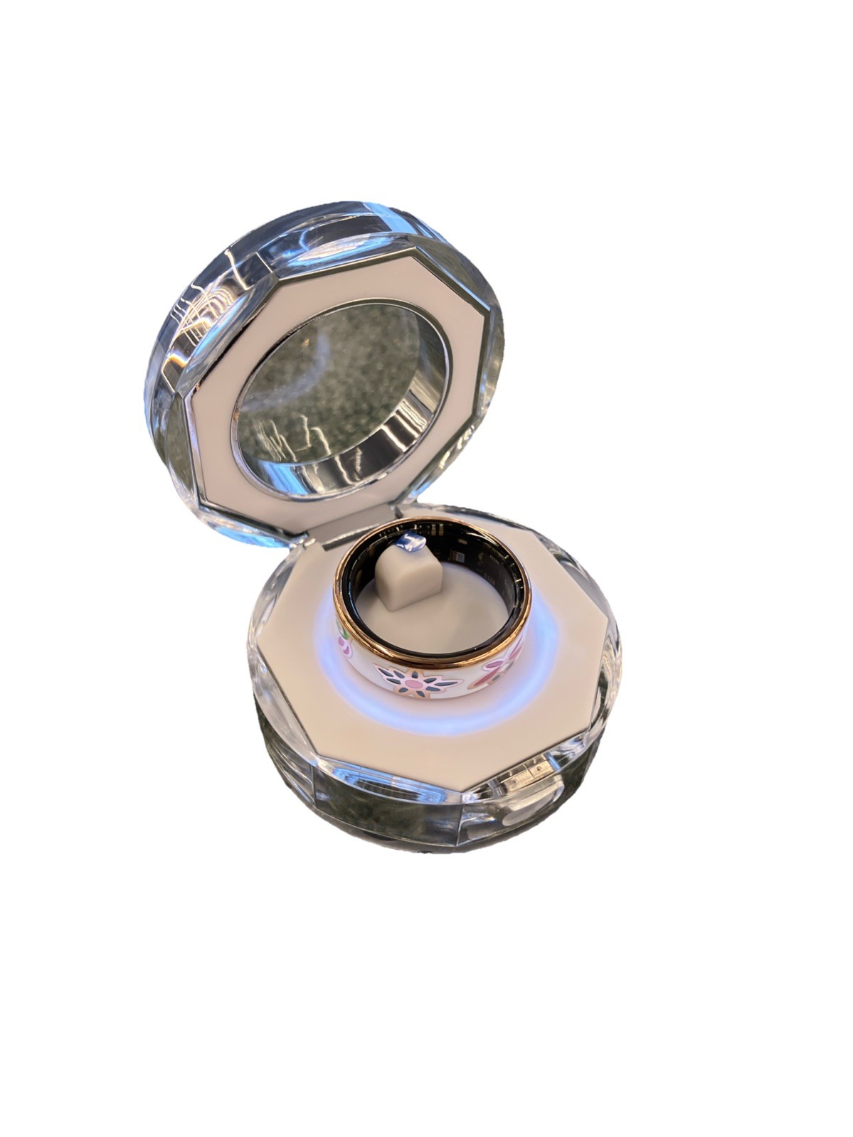 Enamel Craft Smart Ring for Women & Men – No Subscription Fee Fitness Tracker