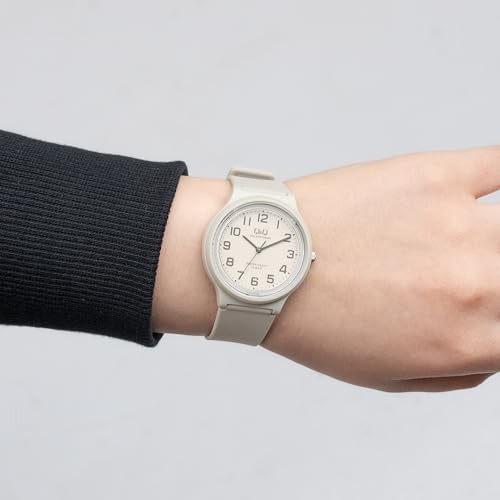 Citizen QQ Analog Solar Watch 10 ATM Water Resistant Urethane Strap No Battery