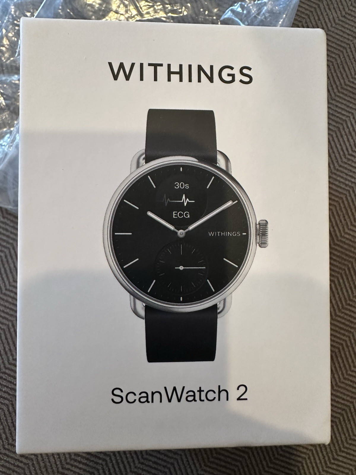 Withings ScanWatch 2 Smartwatch – 38 mm Heart Health Hybrid. NEW. SEALED.