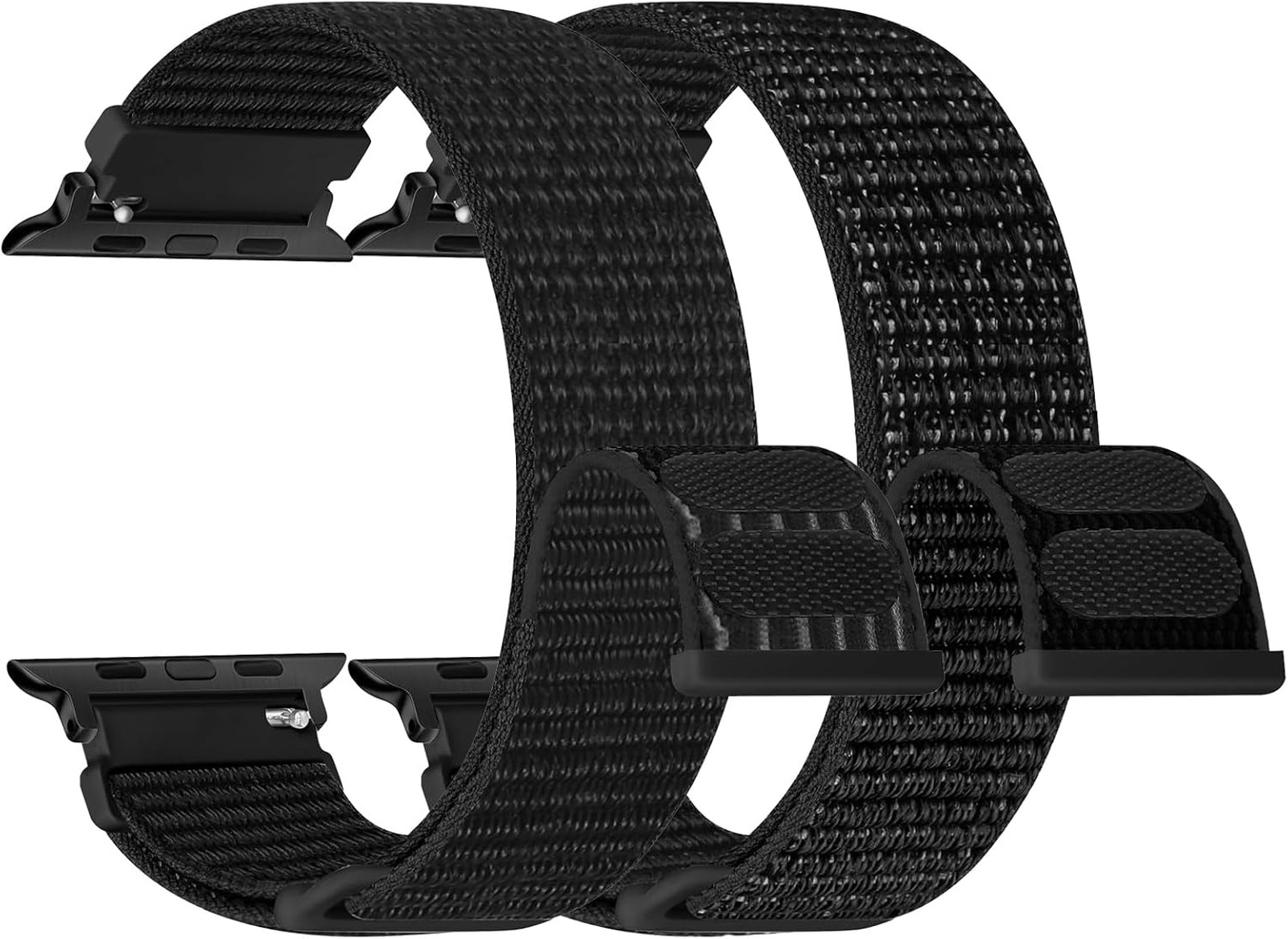 Nylon Sport Loop Band Compatible with Apple Watch 38mm 40mm 41mm 42mm 44mm 45mm