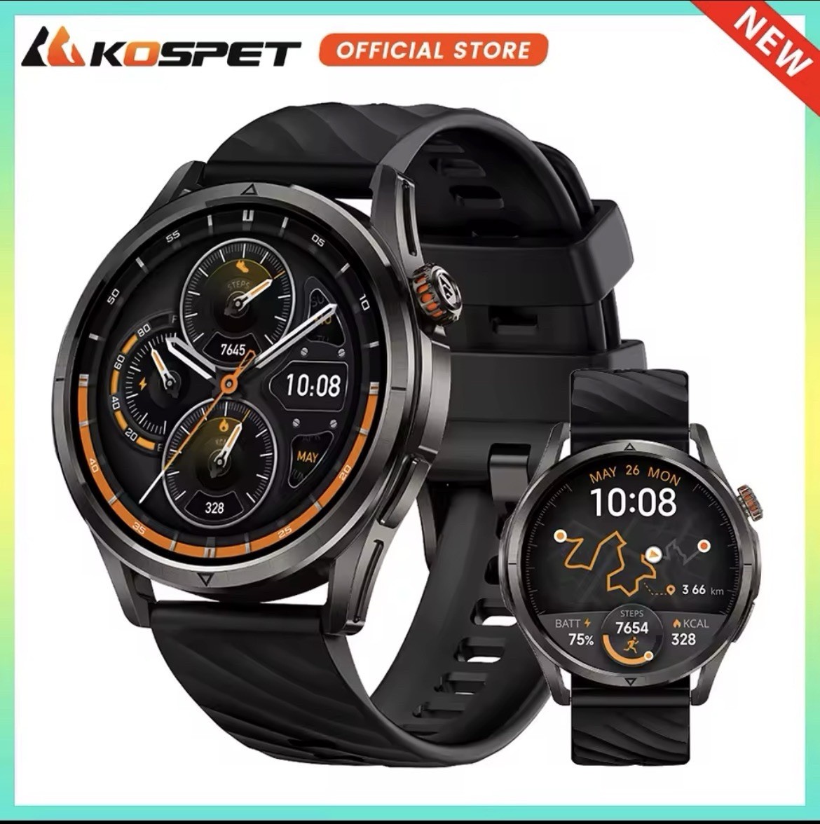 2025 KOSPET MAGIC R10 GPS Smart Watch Men Women 5ATM Waterproof for Android IOS