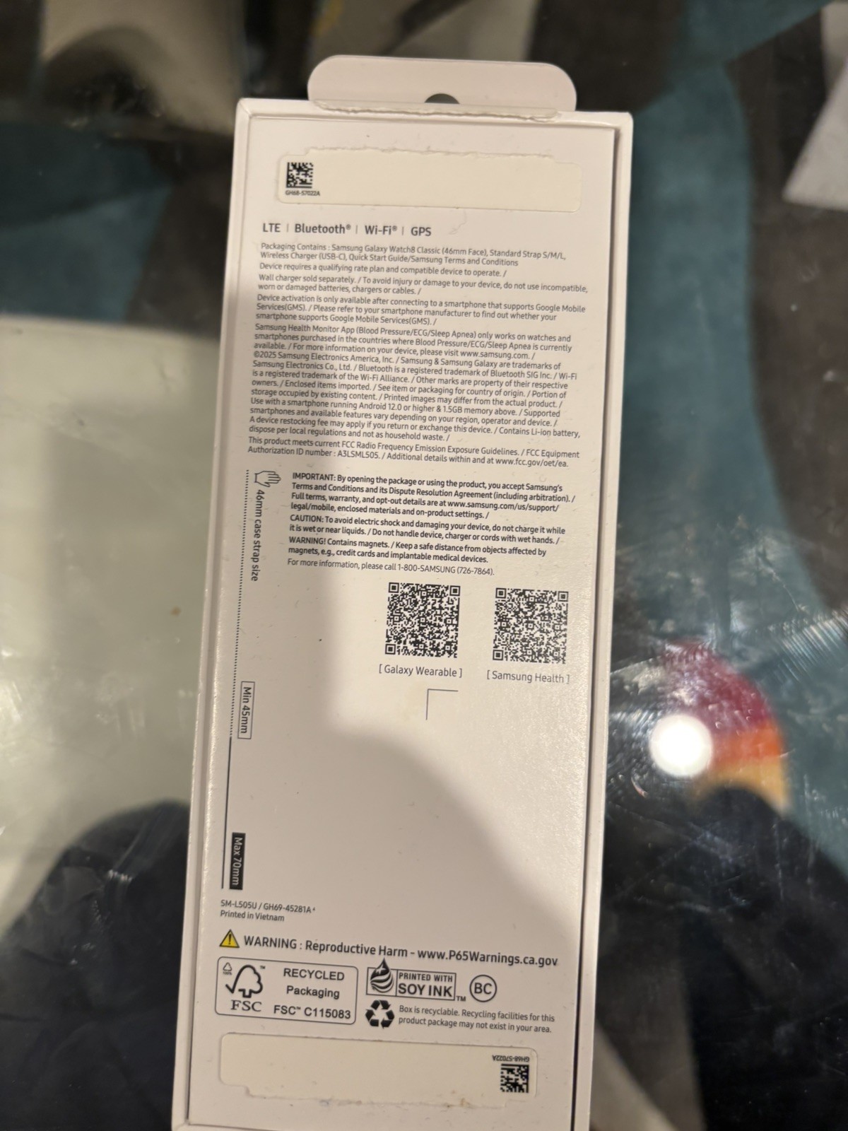 Samsung Galaxy Watch 8 Classic 46MM GPS LTE Unlocked Cellular AT&T new other
