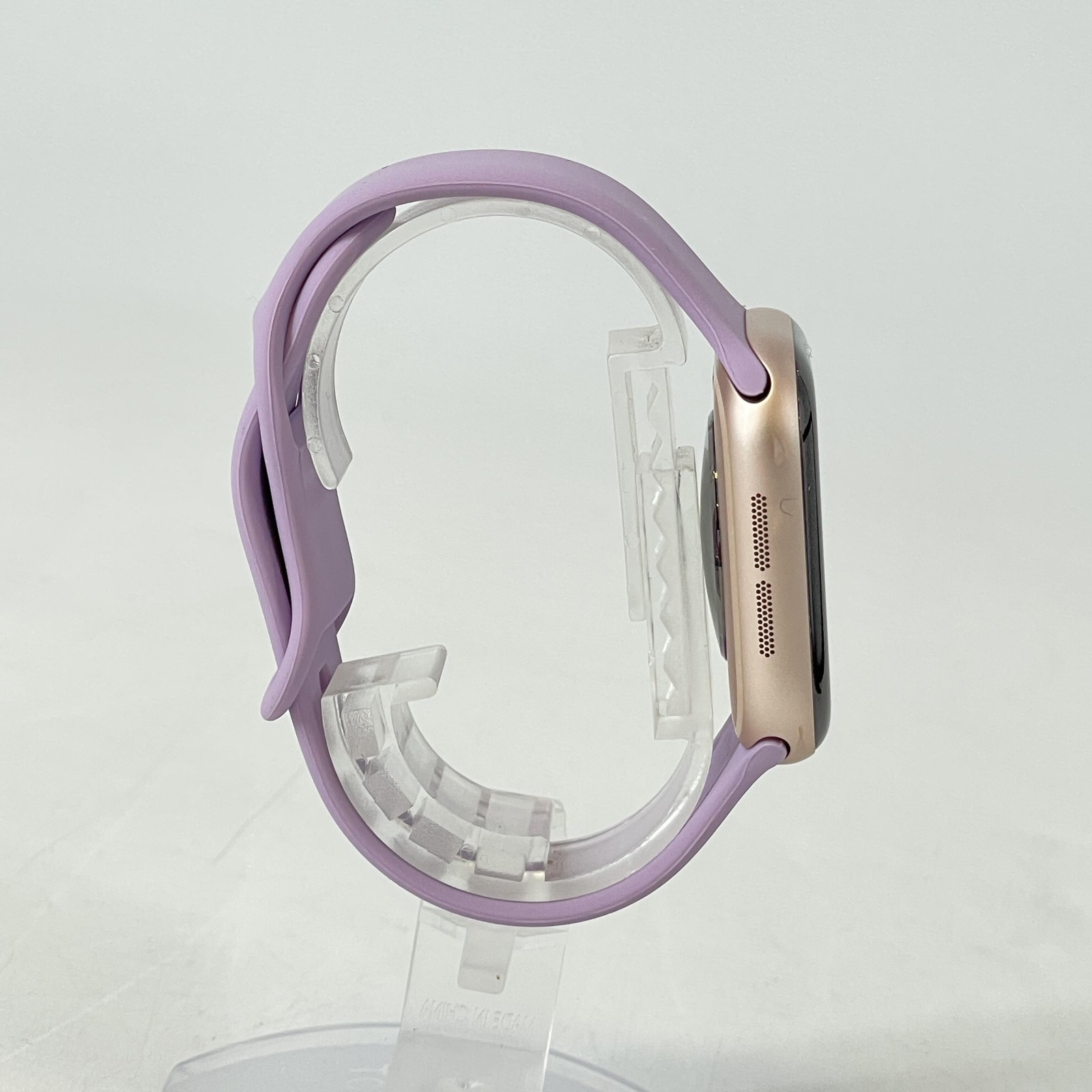 Apple Watch (Series 11) 42mm Gold Aluminum (LTE) w/ Lavender Sport Band – Good