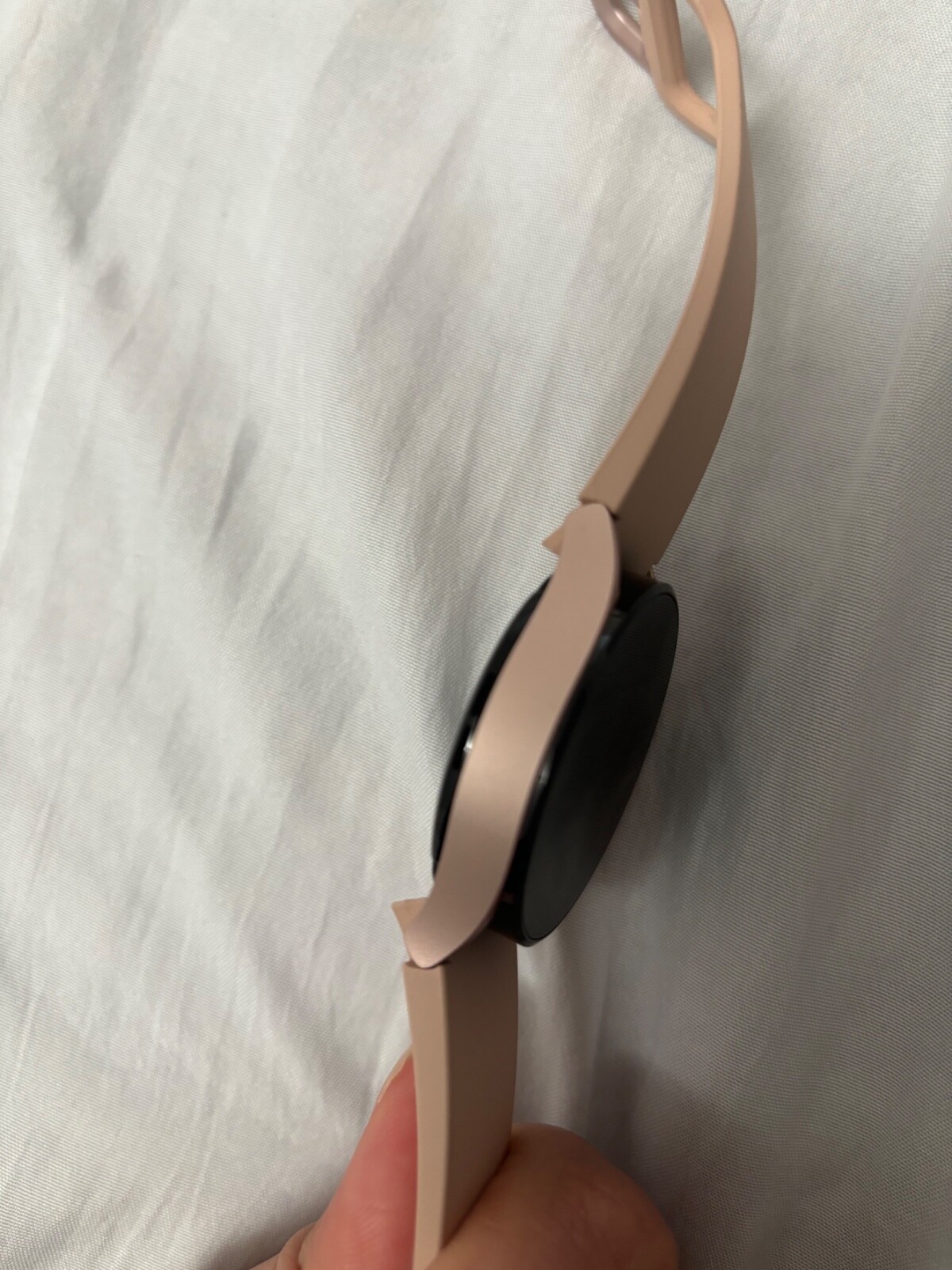 Samsung Galaxy Watch4 SM-R865 40mm Aluminum Case with Sport Band – Pink Gold…