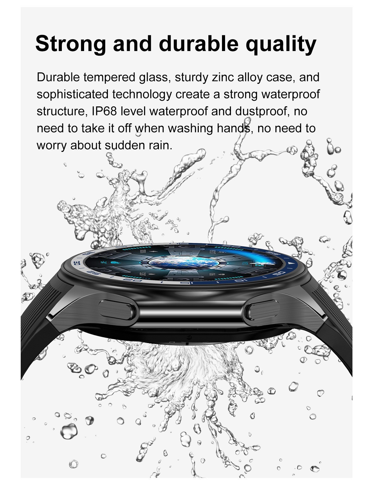 DT Watch X Smart Watch 10 Days Battery AMOLED BT Call TWS WearPro iOS Android