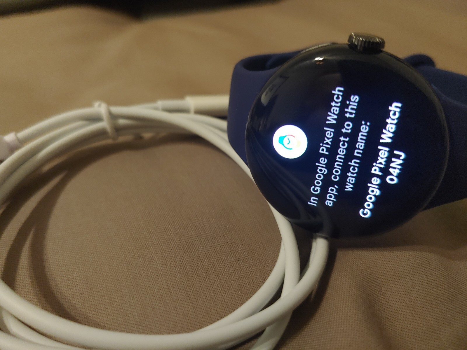 Google Pixel Watch 1 41mm WiFi& Active Band LTE Factory Unlocked, Black Stainles