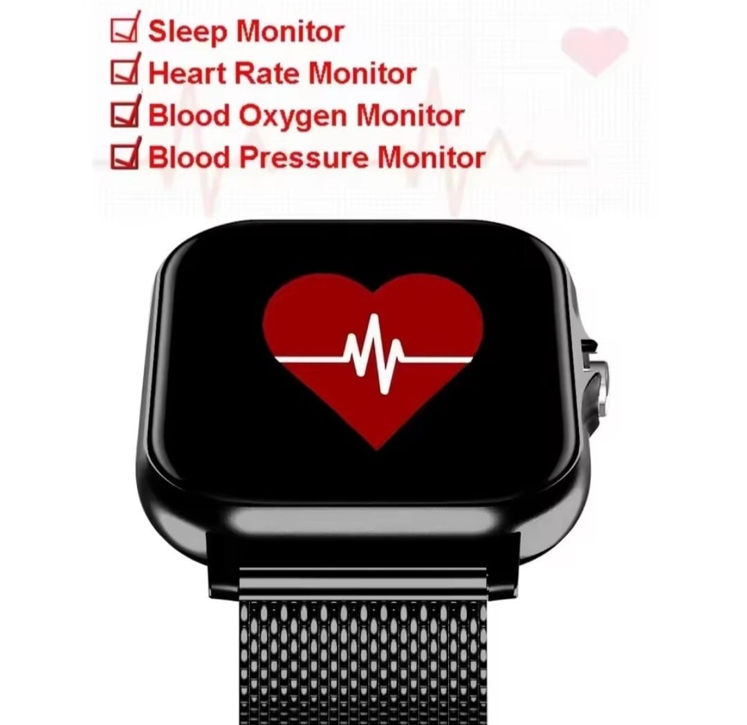 1.83” Waterproof Smart Watch with Message Answer Call Sleep Monitoring Sports P