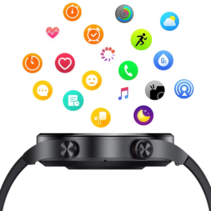 GPS ECG+PPG Bluetooth Call Smart Watch Men 2025 Sports Bracelet NFC Waterproof C