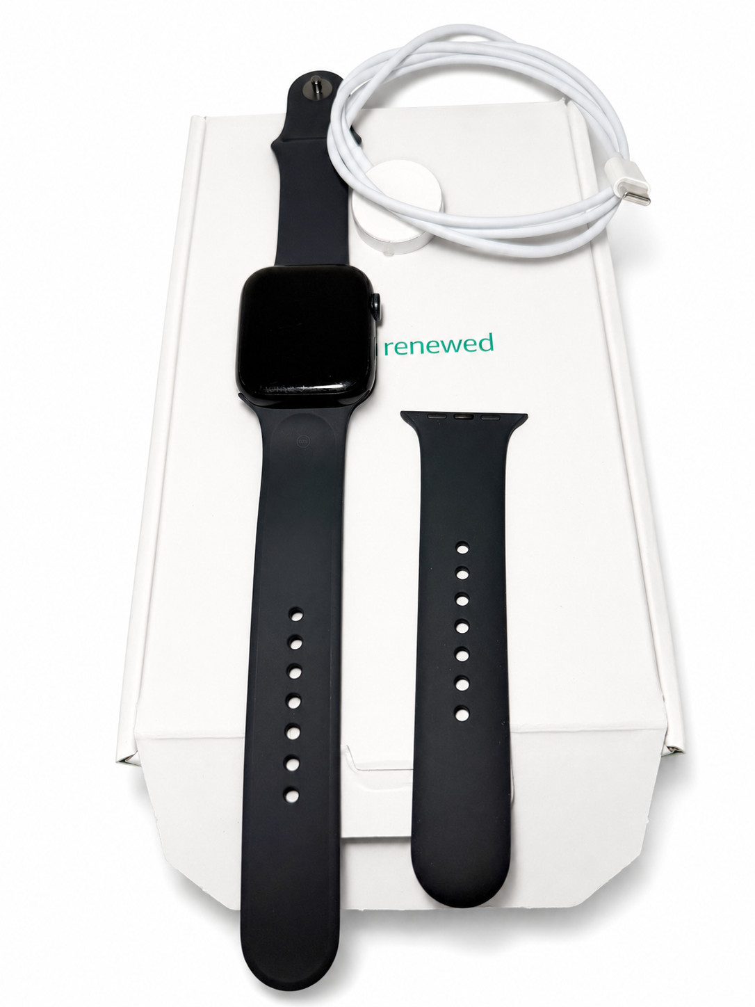 Apple Watch Series 8 (GPS + Cellular) 45mm Aluminum, W/ Midnight Band (RESTORED)