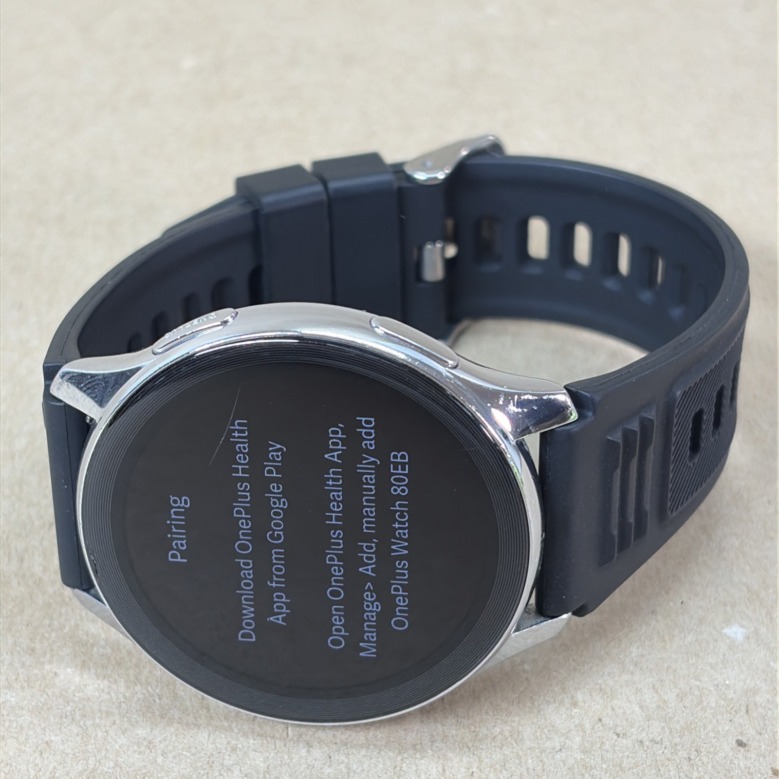 OnePlus Smart Watch W301GB 46mm 1st Generation Powers On Untested