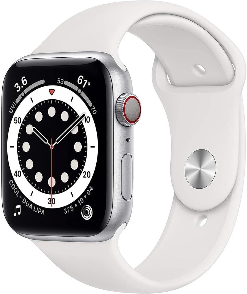 Apple Watch Series 6 Aluminum 44mm (GPS Only, No Cellular) Silver (Very Good)