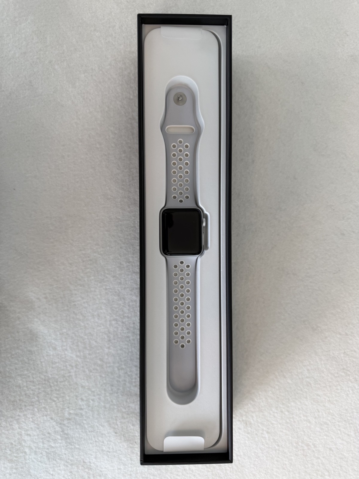 Apple Watch Nike+ Aluminum 38mm Case Sport Band Silver, Model A1757
