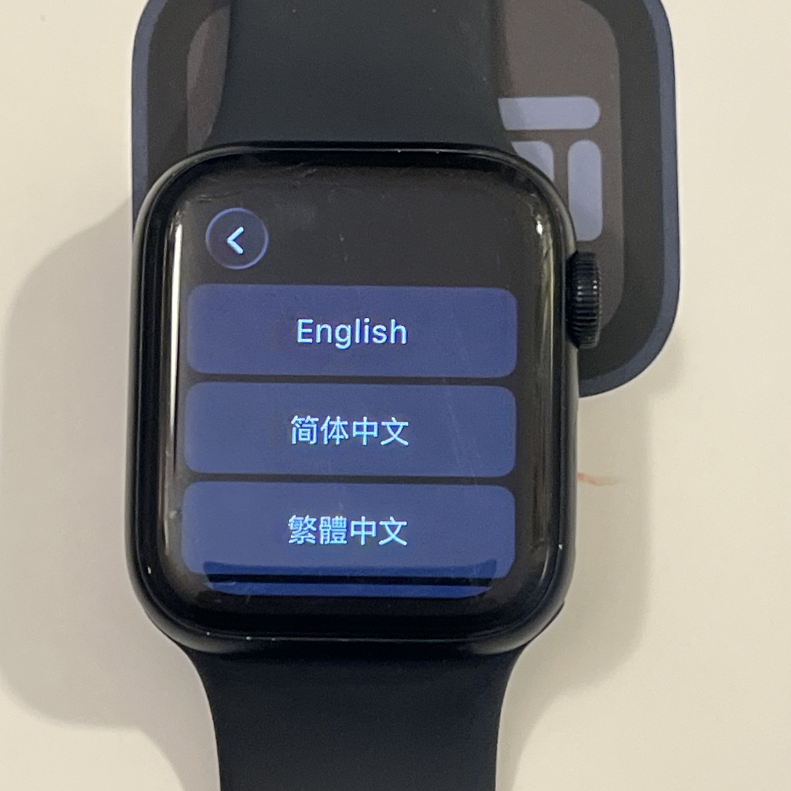 GPS Only Apple Watch SE 2nd Gen 40MM Midnight Aluminum Black Sport Band L24