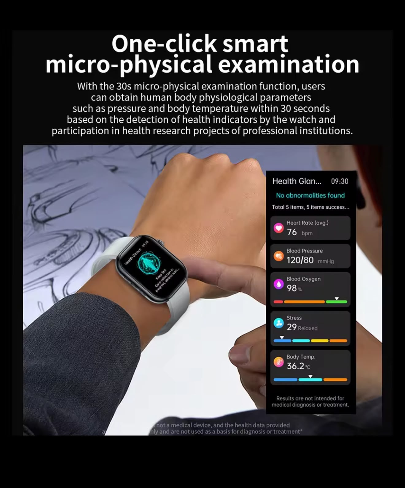 Smart watch health calls bluetooth and android operating system