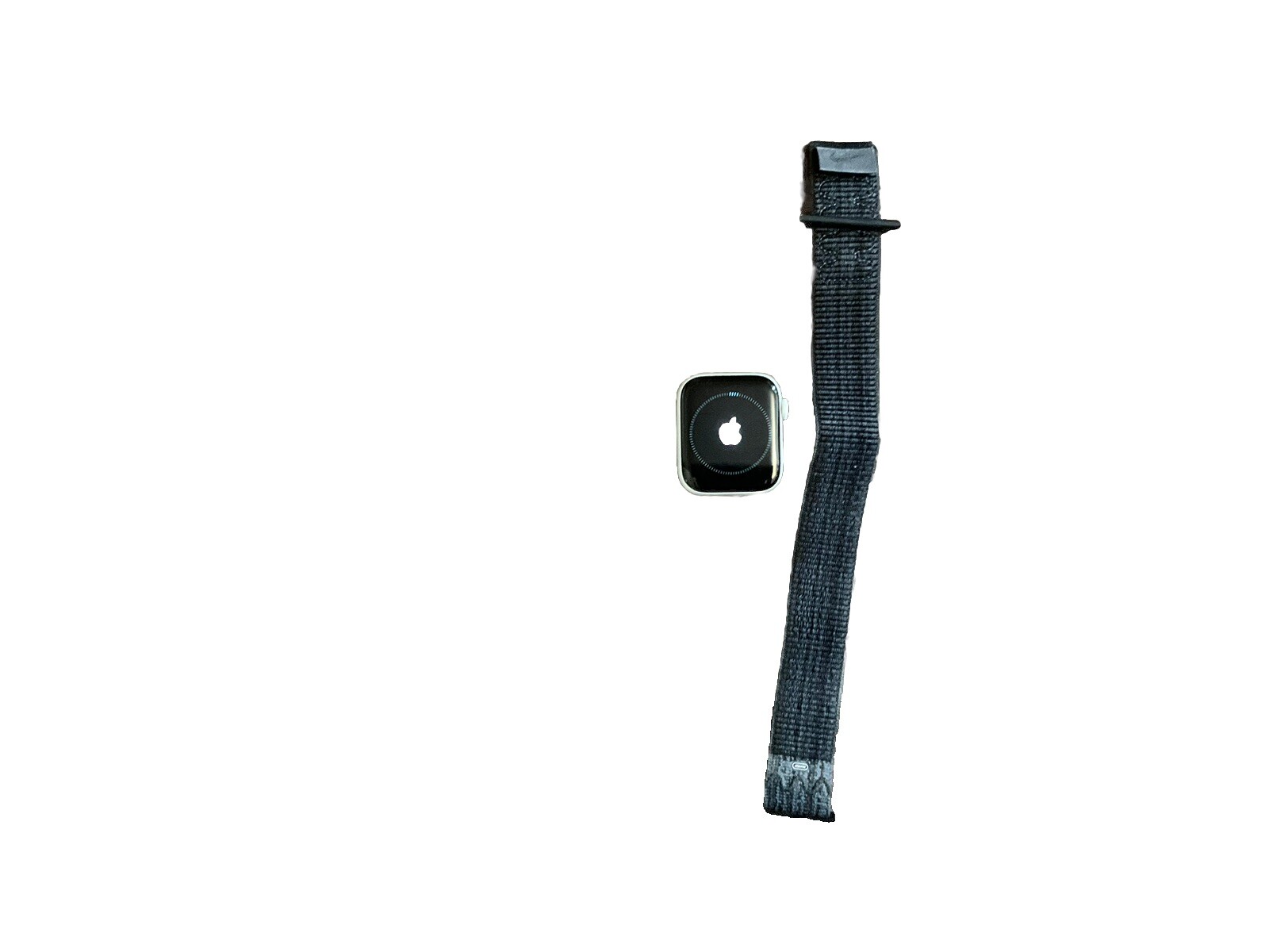 Apple Watch Series 6 44mm Space Gray Aluminum Case: Black Nike Band/cellular